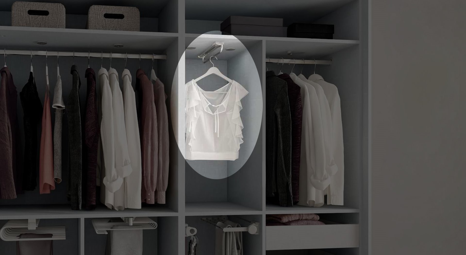 kledingkast interieur uitschuifb roede bed habits 2